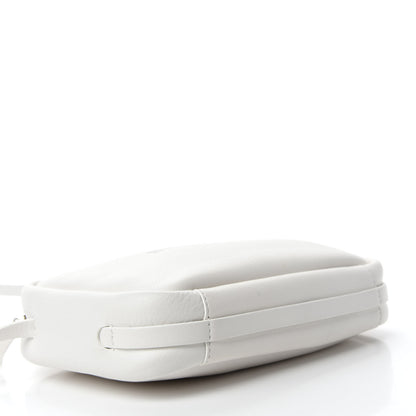 Balenciaga Calfskin Logo S Everyday Camera Bag White 4 of 11