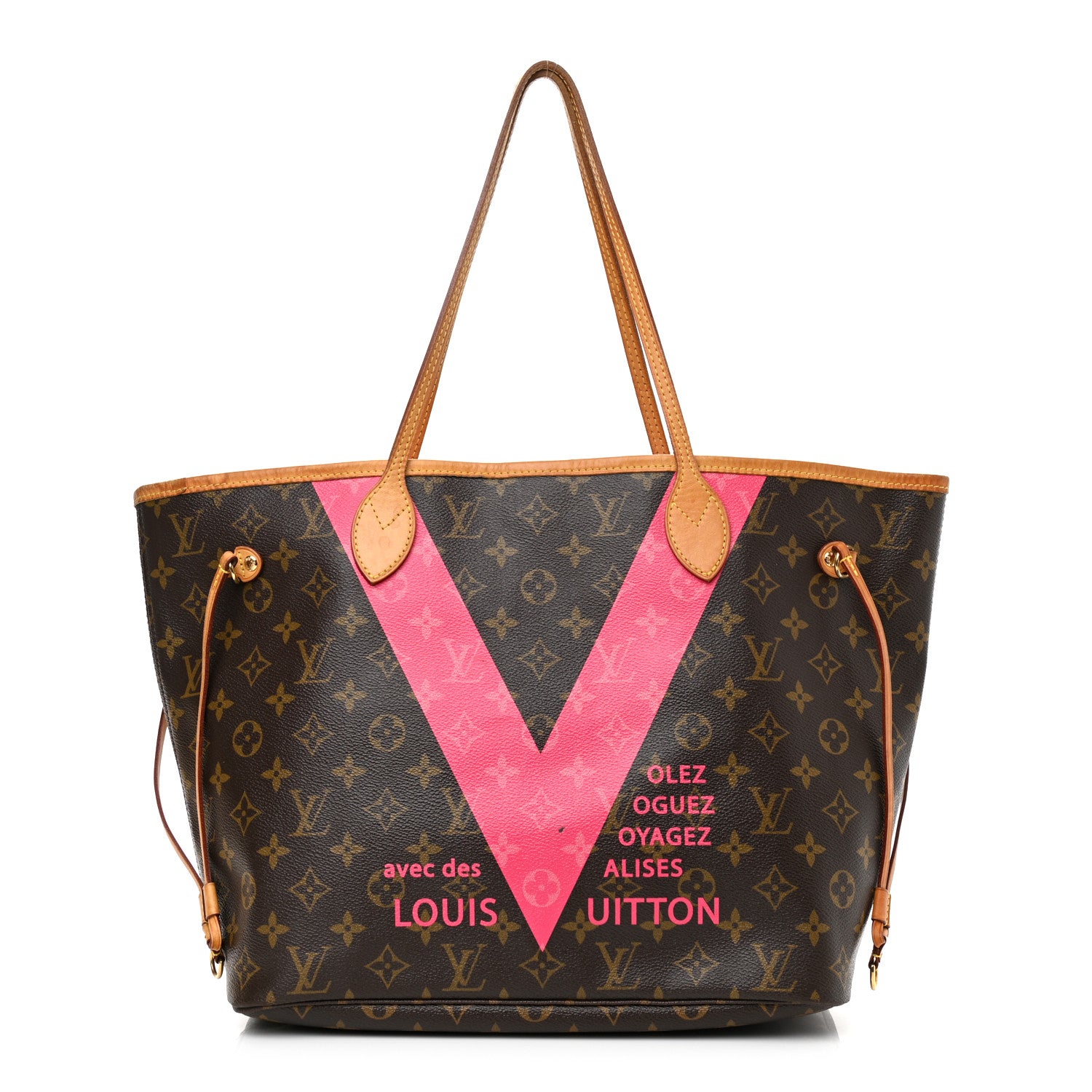 Louis Vuitton Monogram V Neverfull MM Grenade 3 of 15