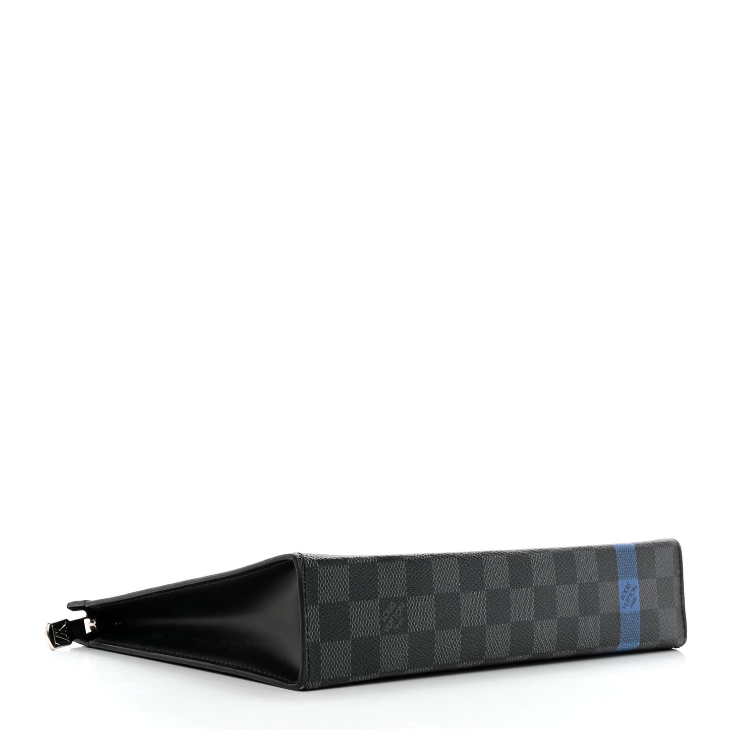 Damier Graphite Stripe Pochette Voyage MM Blue