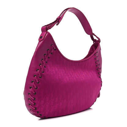 Christian Dior Monogram Ethnic Hobo Pink 2 of 10