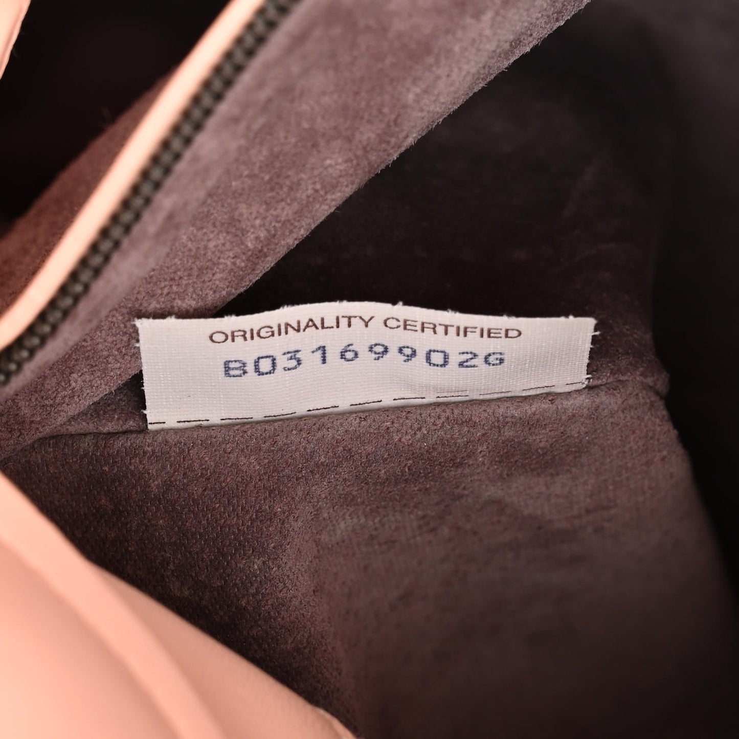 Nappa Intrecciato Parachute Bag Flamingo