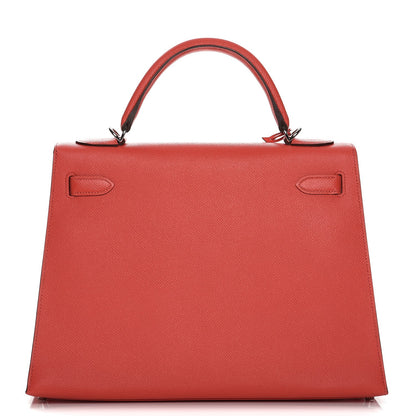 Hermes Epsom Kelly Sellier 32 Rose Jaipur 32 of 33