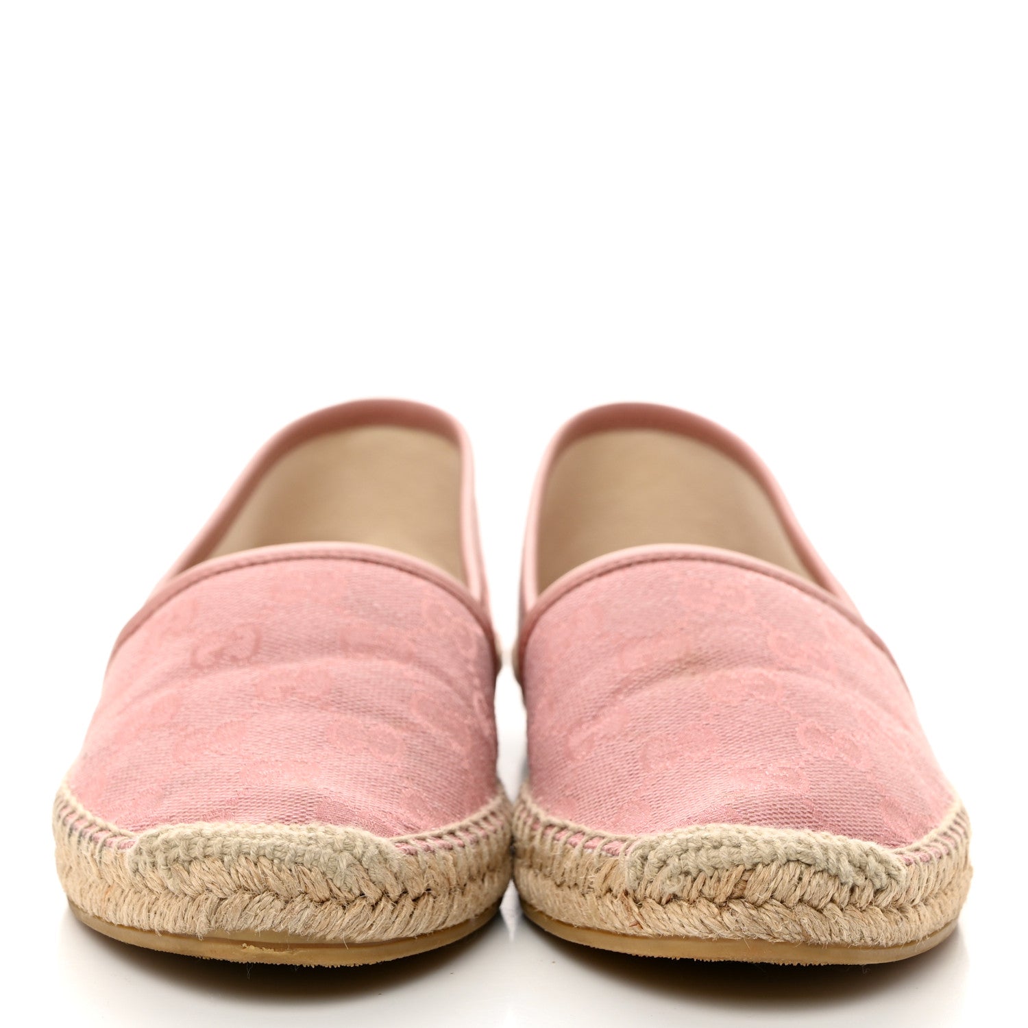 Gucci Monogram Espadrilles 37 Soft Pink 2 of 12