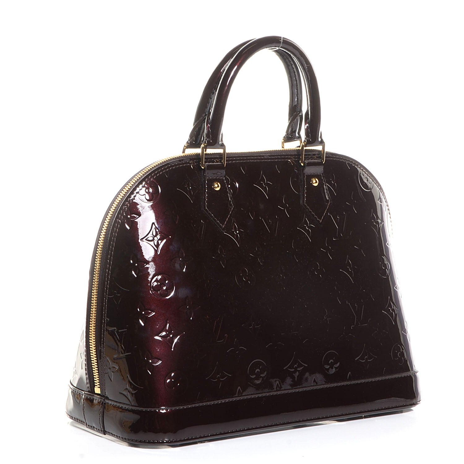 Louis Vuitton Vernis Alma PM Amarante 3 of 7