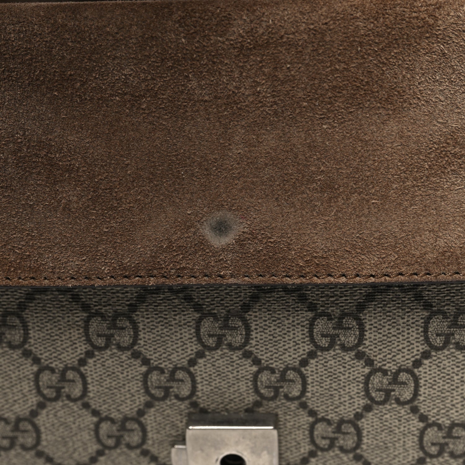 Gucci GG Supreme Monogram Mini Dionysus Shoulder Bag Taupe 12 of 12