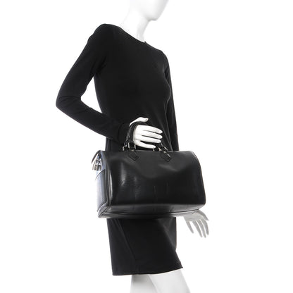 Louis Vuitton Epi Speedy 30 Black 2 of 14