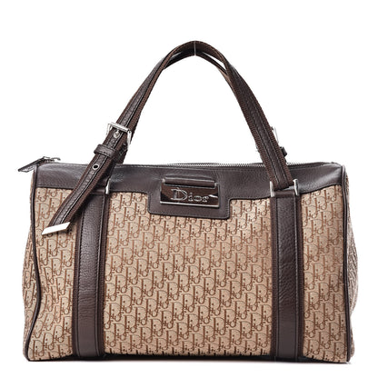 Christian Dior Monogram Boston Brown 1 of 12