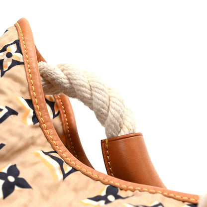 Louis Vuitton Canvas Monogram Cruise Bulles MM Natural 10 of 11