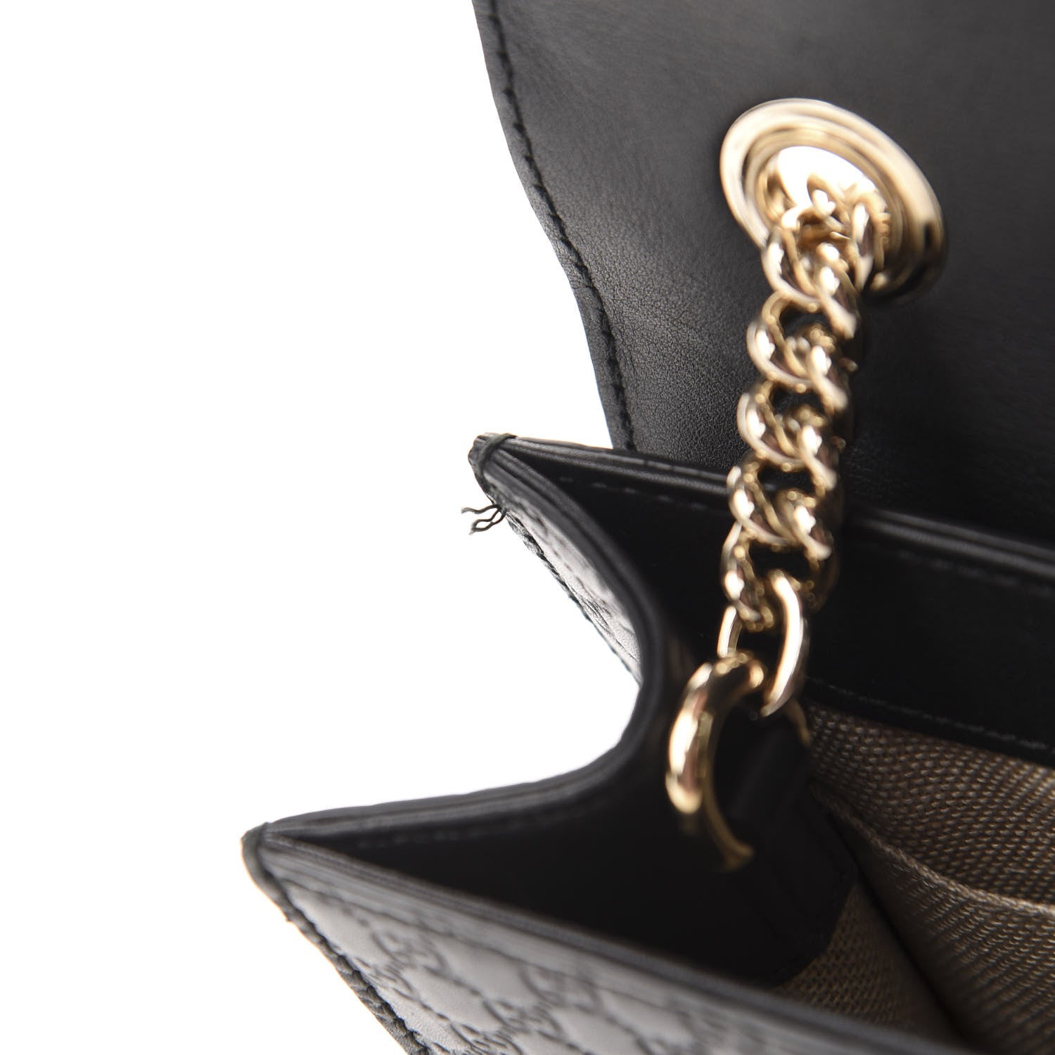 Gucci Microguccissima Mini Emily Shoulder Bag Black 8 of 12