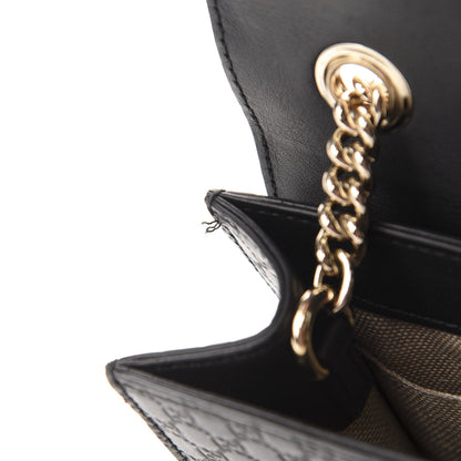 Gucci Microguccissima Mini Emily Shoulder Bag Black 8 of 12