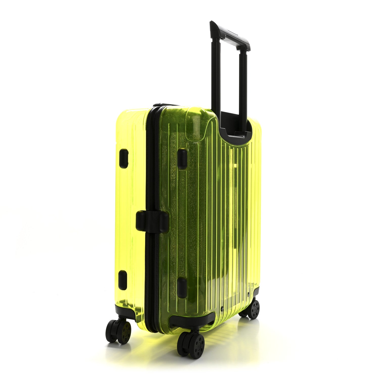 Rimowa Transparent Polycarbonate Essential Cabin Neon Lime Yellow 2 of 13