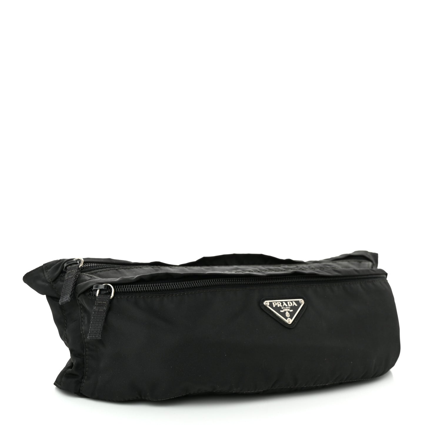 Tessuto Nylon Montagna Belt Bag Black
