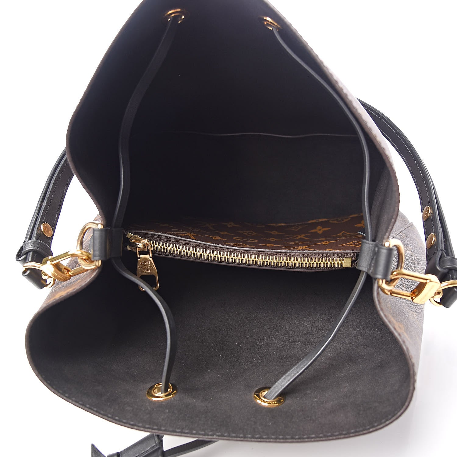 Louis Vuitton Monogram Neonoe MM Black 5 of 9