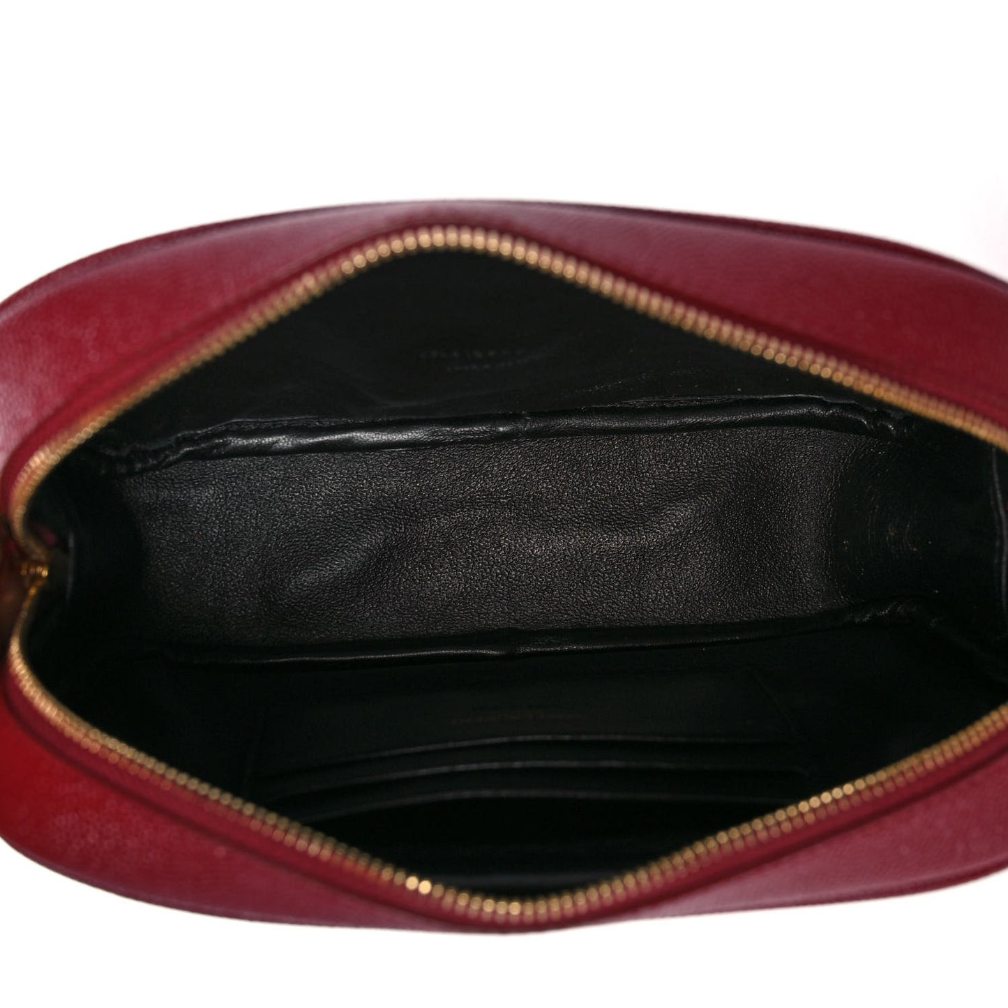 Grain De Poudre Matelasse Monogram Mini Lou Camera Bag Opyum Red