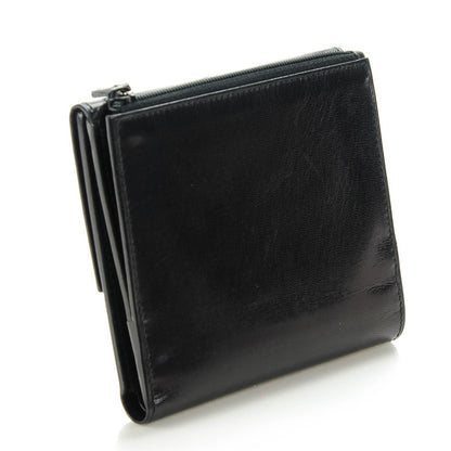 Gucci Calfskin French Flap Wallet Black 3 of 8
