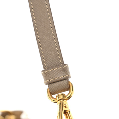 Prada Saffiano Lux Medium Tote Cammeo 10 of 10