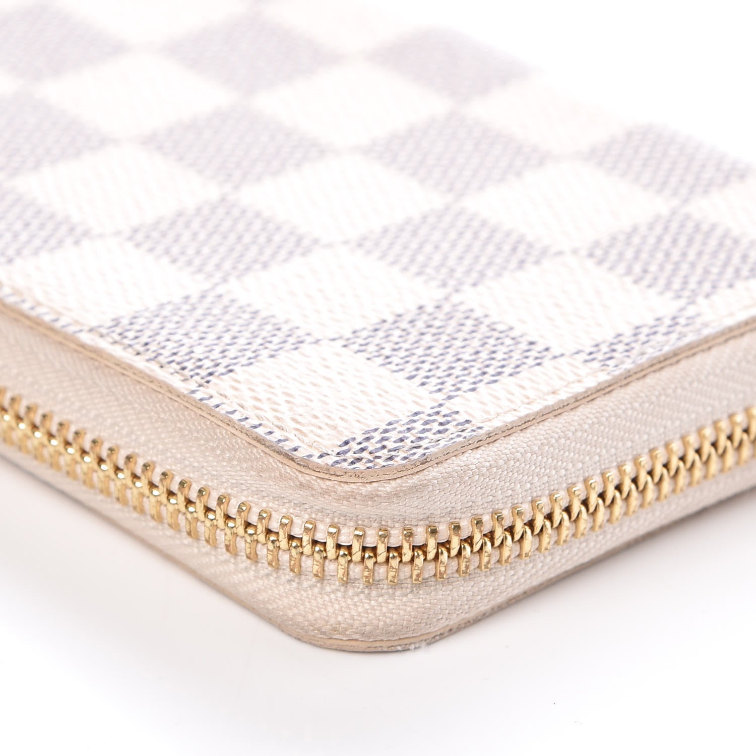 Louis Vuitton Damier Azur Clemence Wallet Rose Ballerine 10 of 11