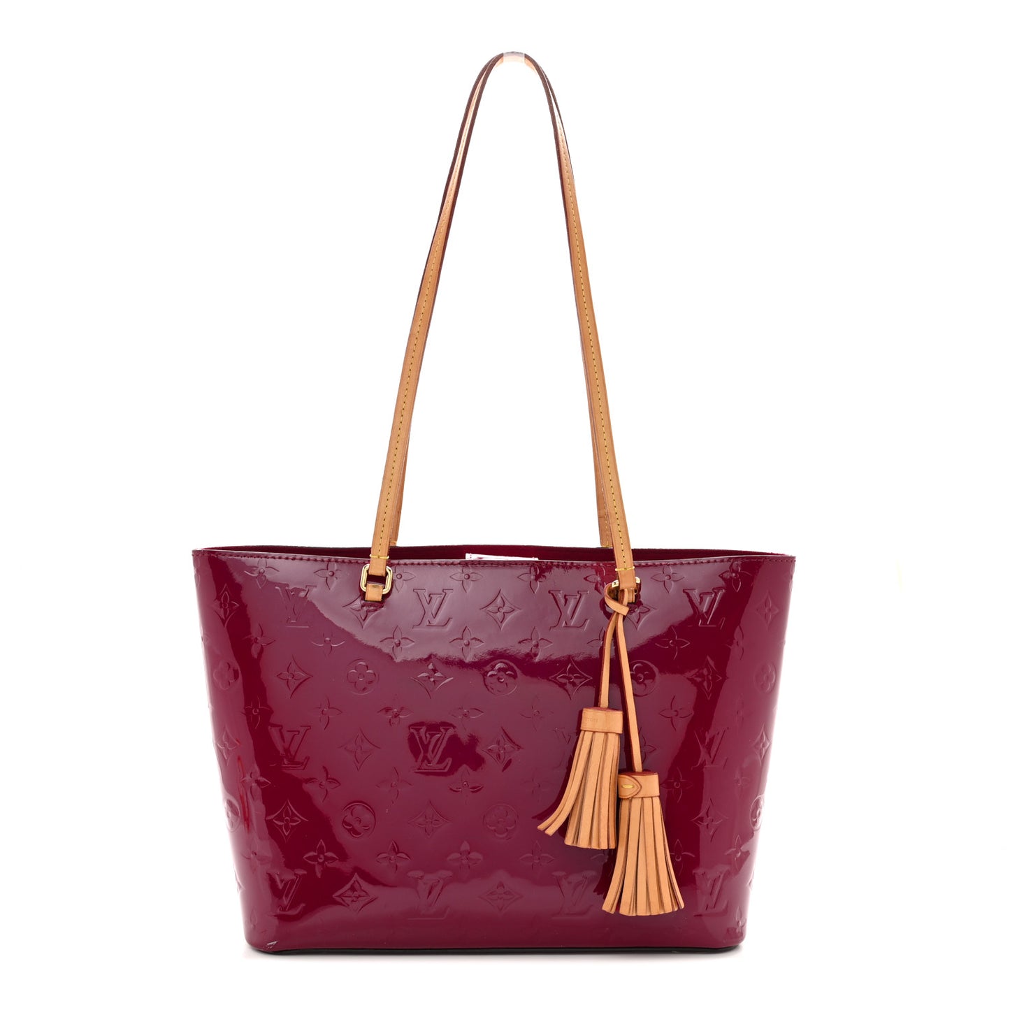 LOUIS VUITTON Vernis Long Beach PM Magenta