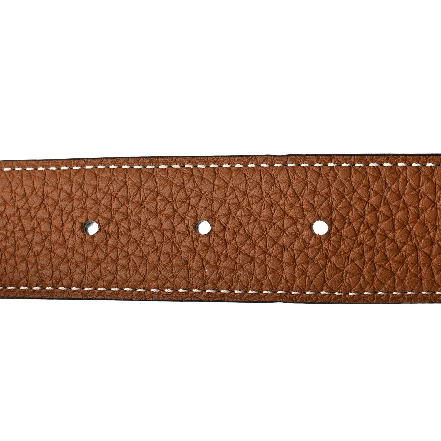Hermes Box Togo 32mm H Belt 75 30 Black Gold 6 of 9