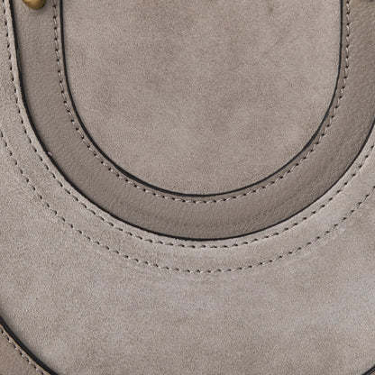 Chloe Calfskin Suede Small Pixie Bag Motty Grey 7 of 11