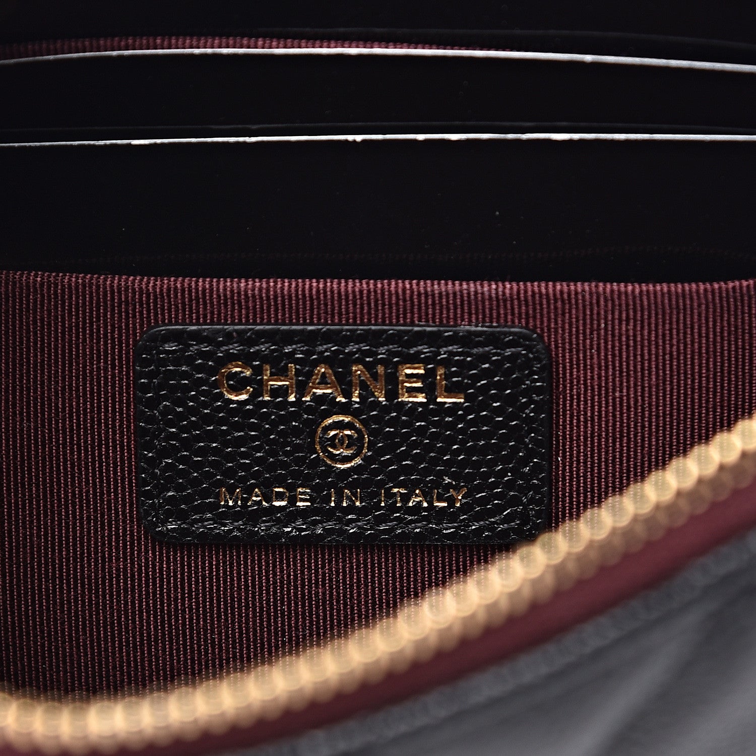 Chanel Caviar Quilted Small Pouch Black 5 of 7