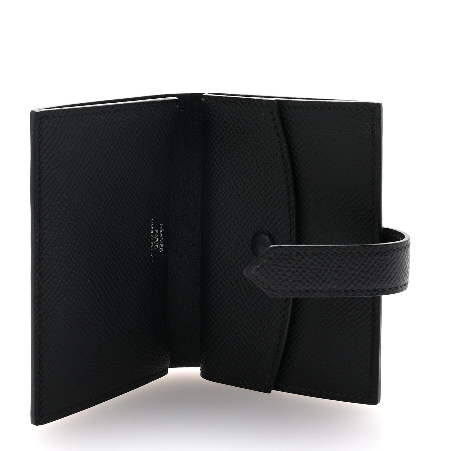 Epsom Monochrome Bearn Card Holder Wallet Black