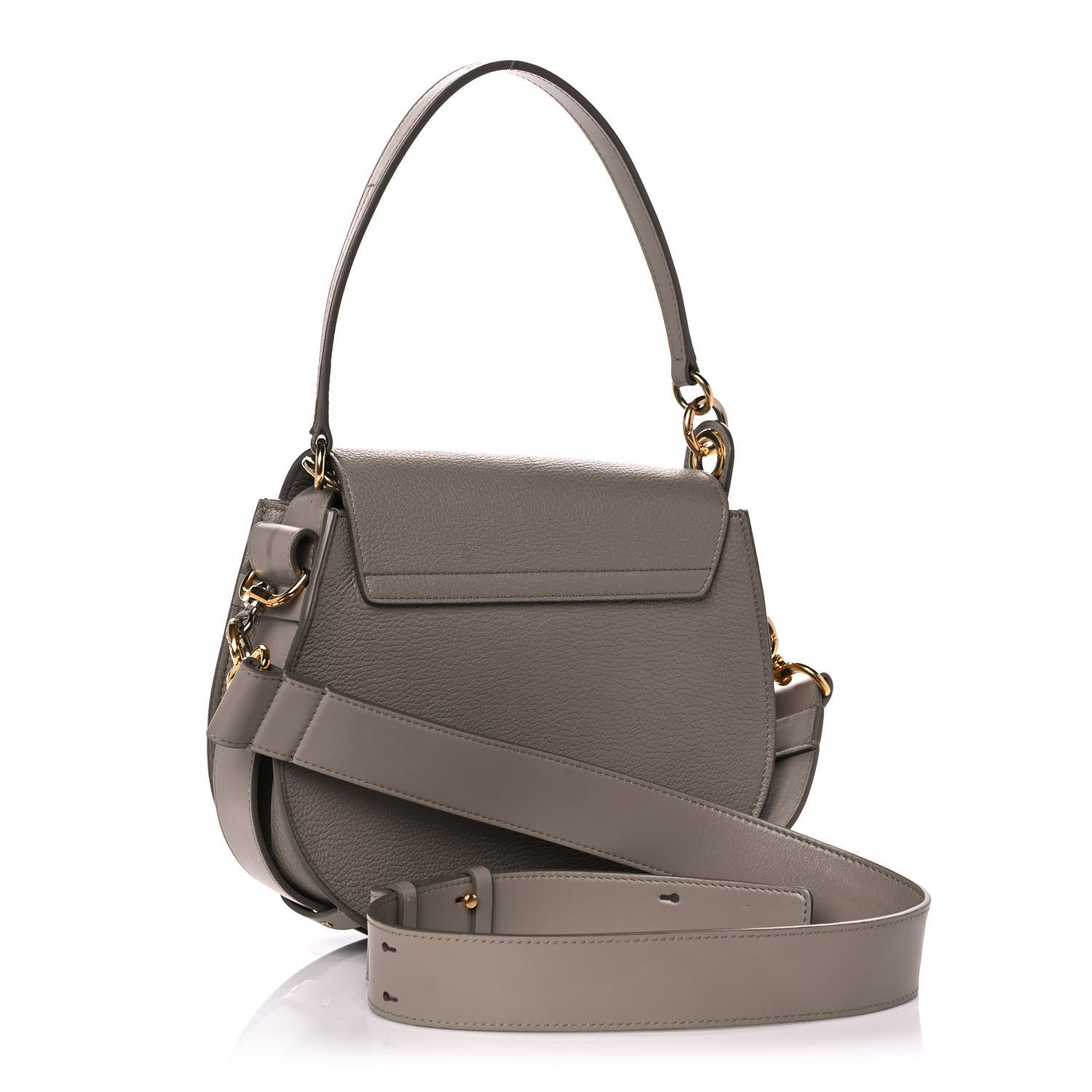 Chloe Calfskin Large Tess Bag Motty Grey 1046367 – FASHIONPHILE