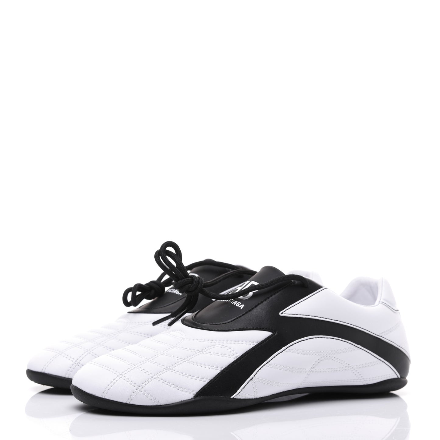 Polyurethane Womens Zen Sneakers 41 White Black
