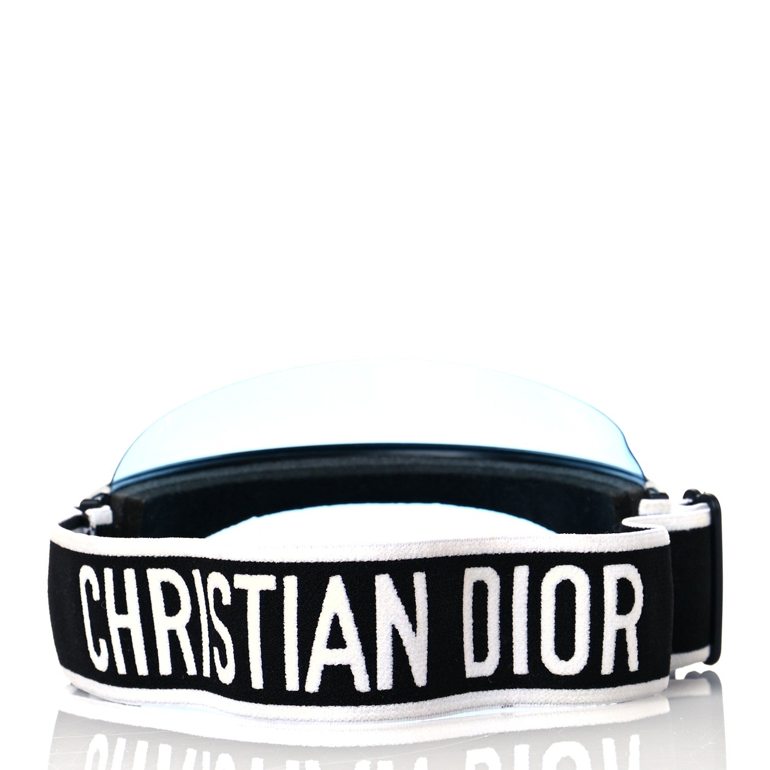 Christian Dior Mirrored DiorClub1 Sun Visor Blue 3 of 10
