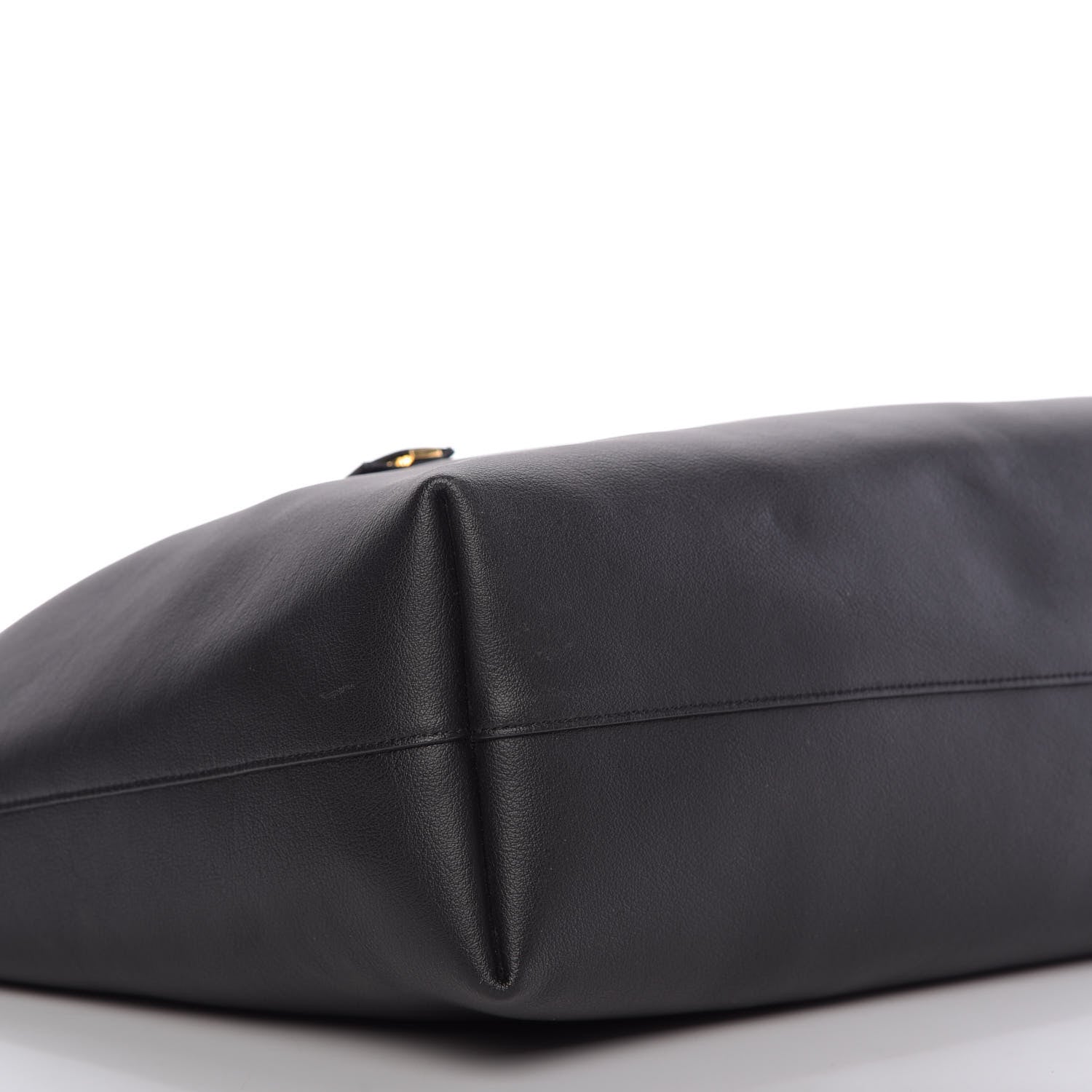 Saint Laurent Calfskin Large Shopping Tote Black 6 of 11