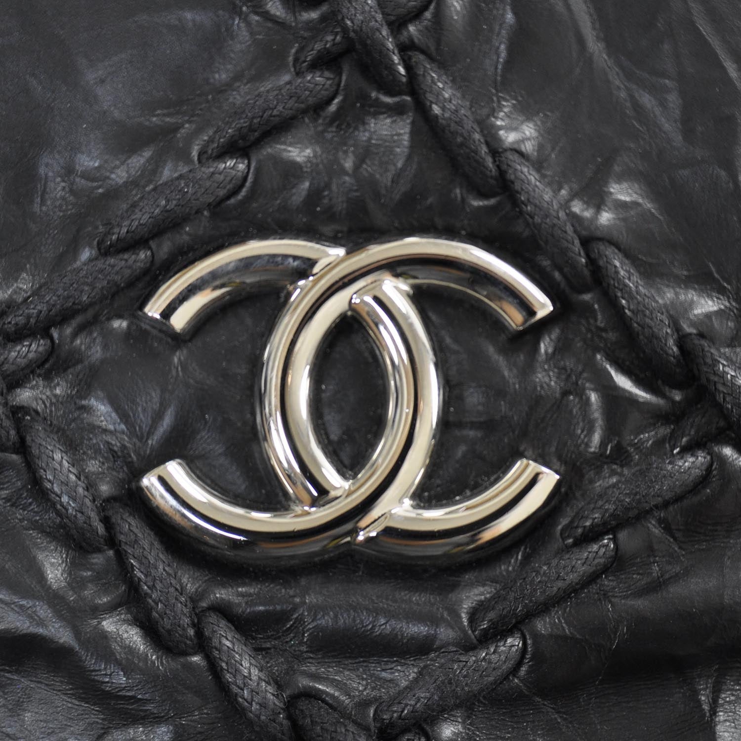 Chanel Leather Ultra Stitch Tote Black 10 of 10