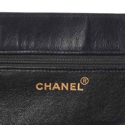 Chanel Lambskin CC Tote Black 6 of 15