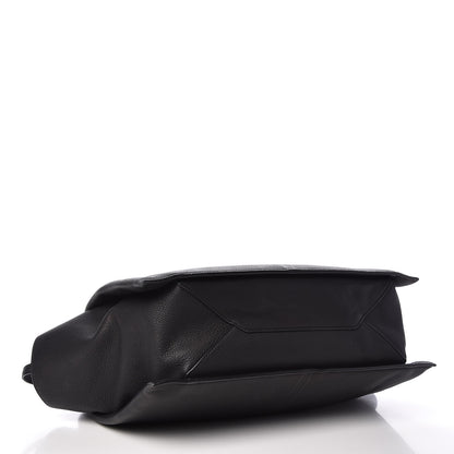 Celine Baby Grained Calfskin Medium Tri-Fold Bag Black 4 of 11