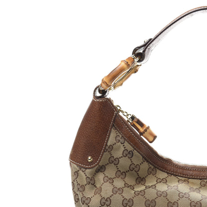 Gucci Monogram Bamboo Ring Hobo Brown 13 of 13