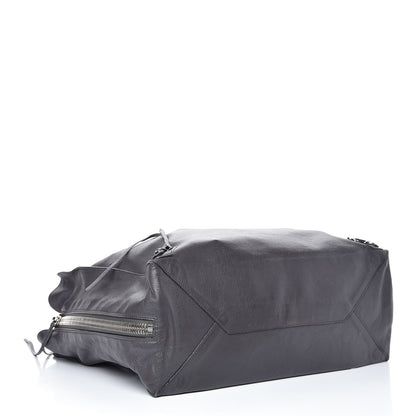 Balenciaga Veau Papier A4 Zip Around Tote Gris Fossile 4 of 9