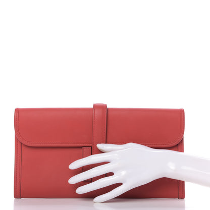 Hermes Swift Jige Elan 29 Clutch Vermillion 2 of 9