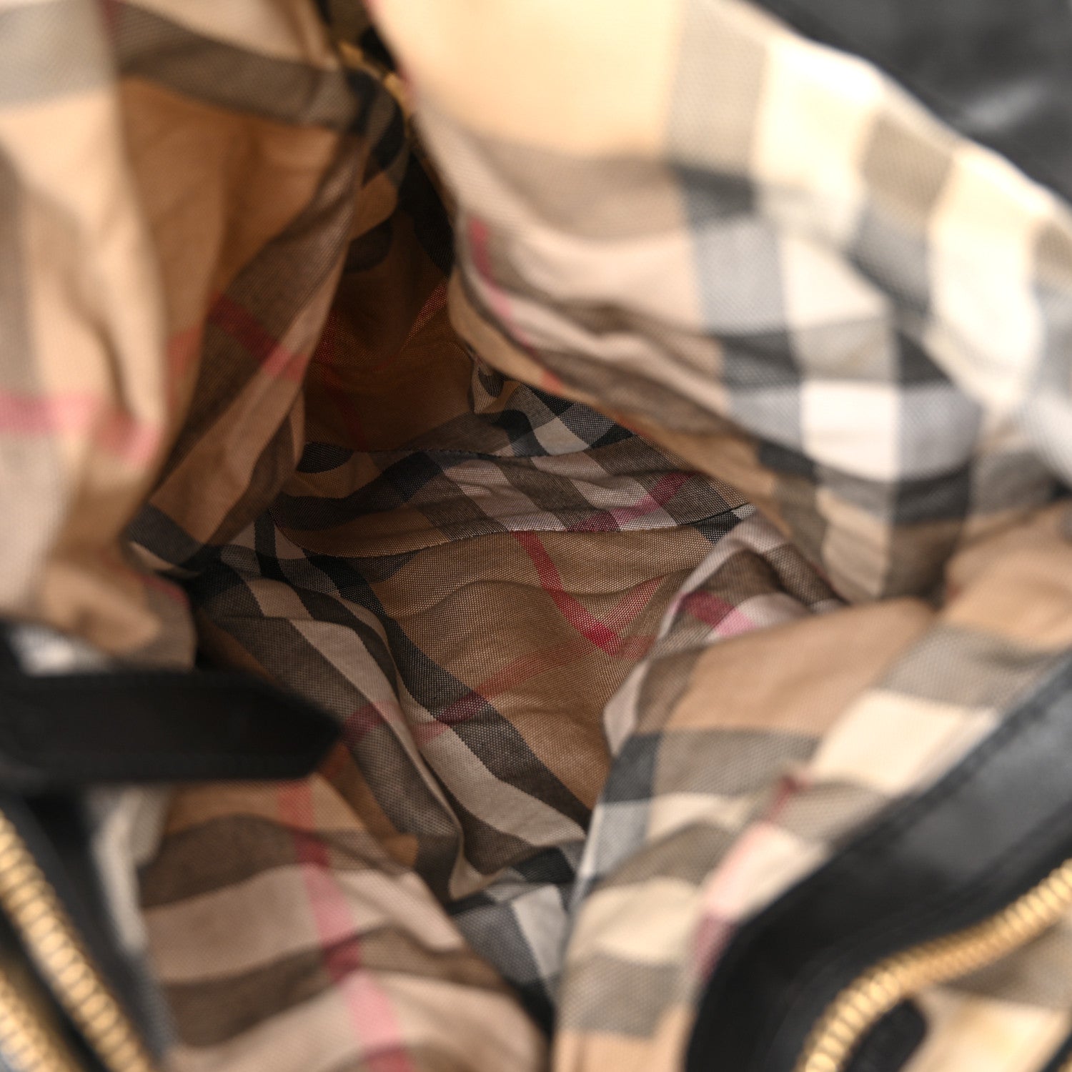 Burberry Nylon Bridle Calfskin Medium Gosford Hobo Trench 6 of 23