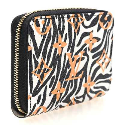 Louis Vuitton Monogram Giant Jungle Zippy Coin Purse Black 3 of 7