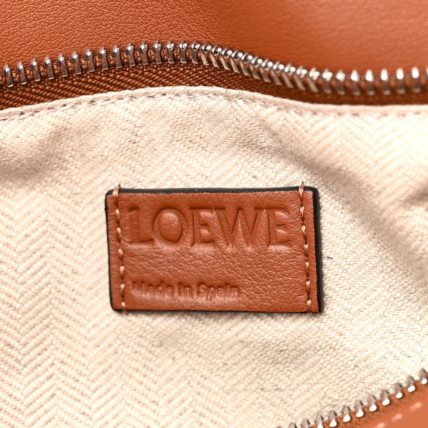 Loewe Calfskin Small Puzzle Bag Tan 6 of 10