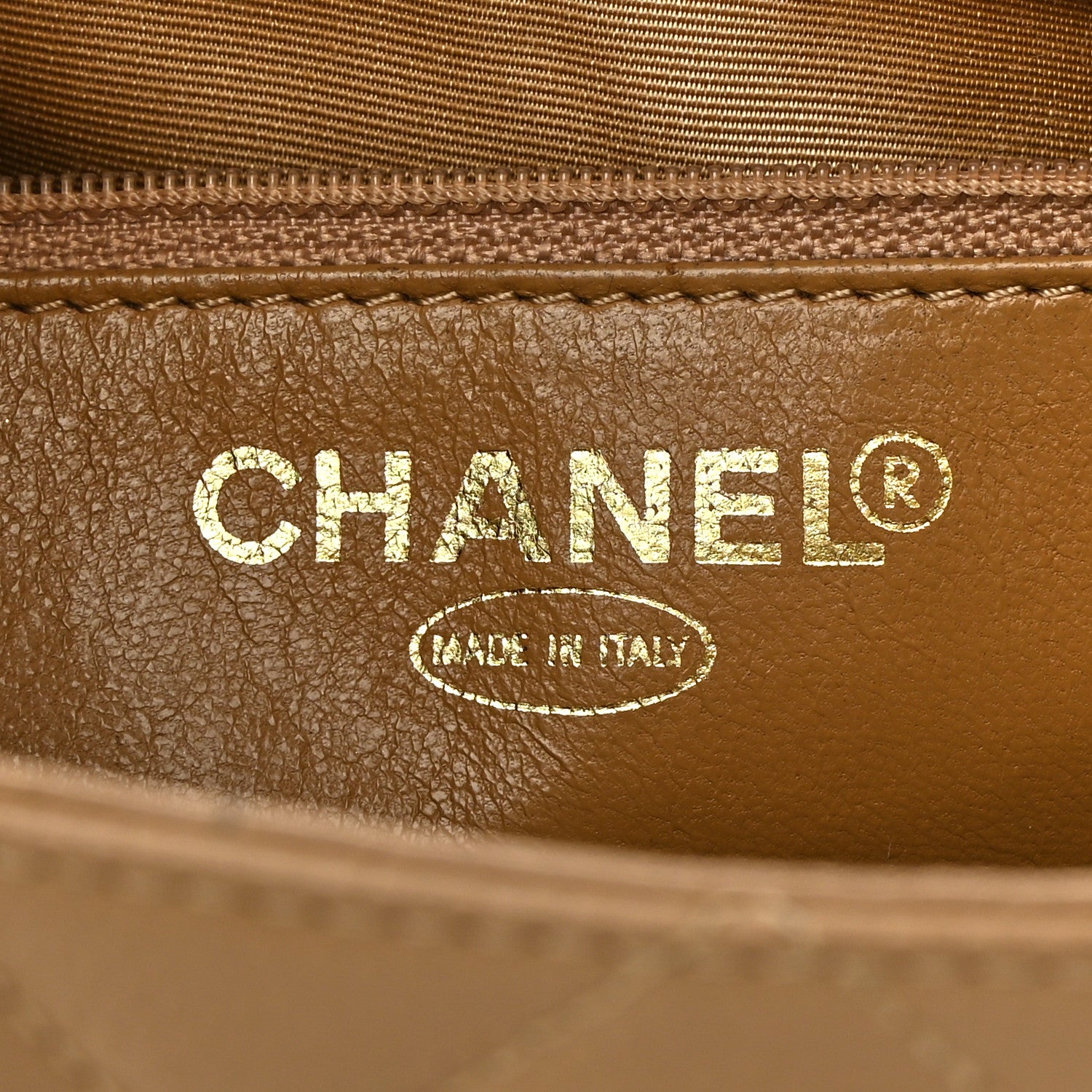 Chanel Caviar Quilted Medallion Tote Beige 6 of 10