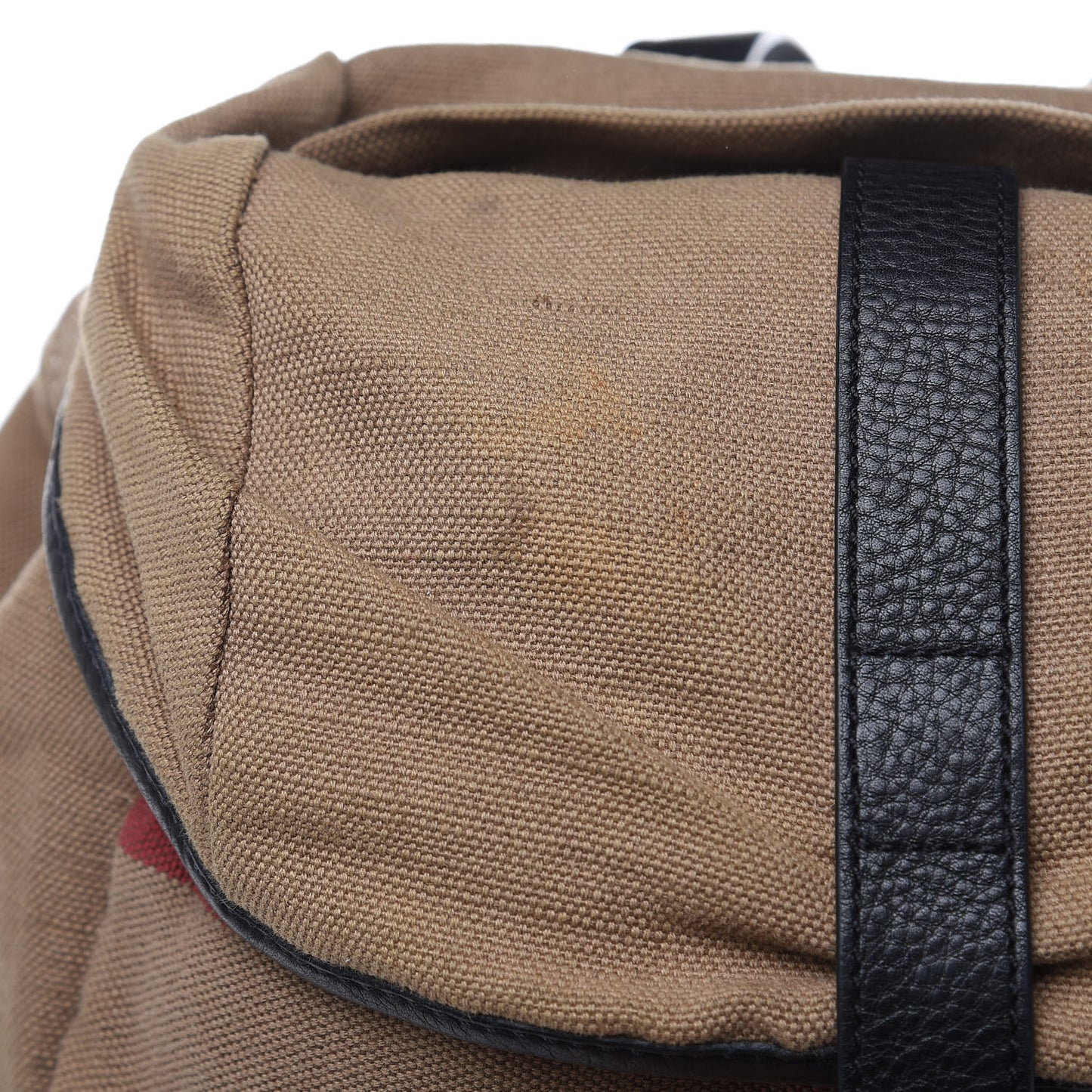 Canvas Mega Check Drifton Backpack Black