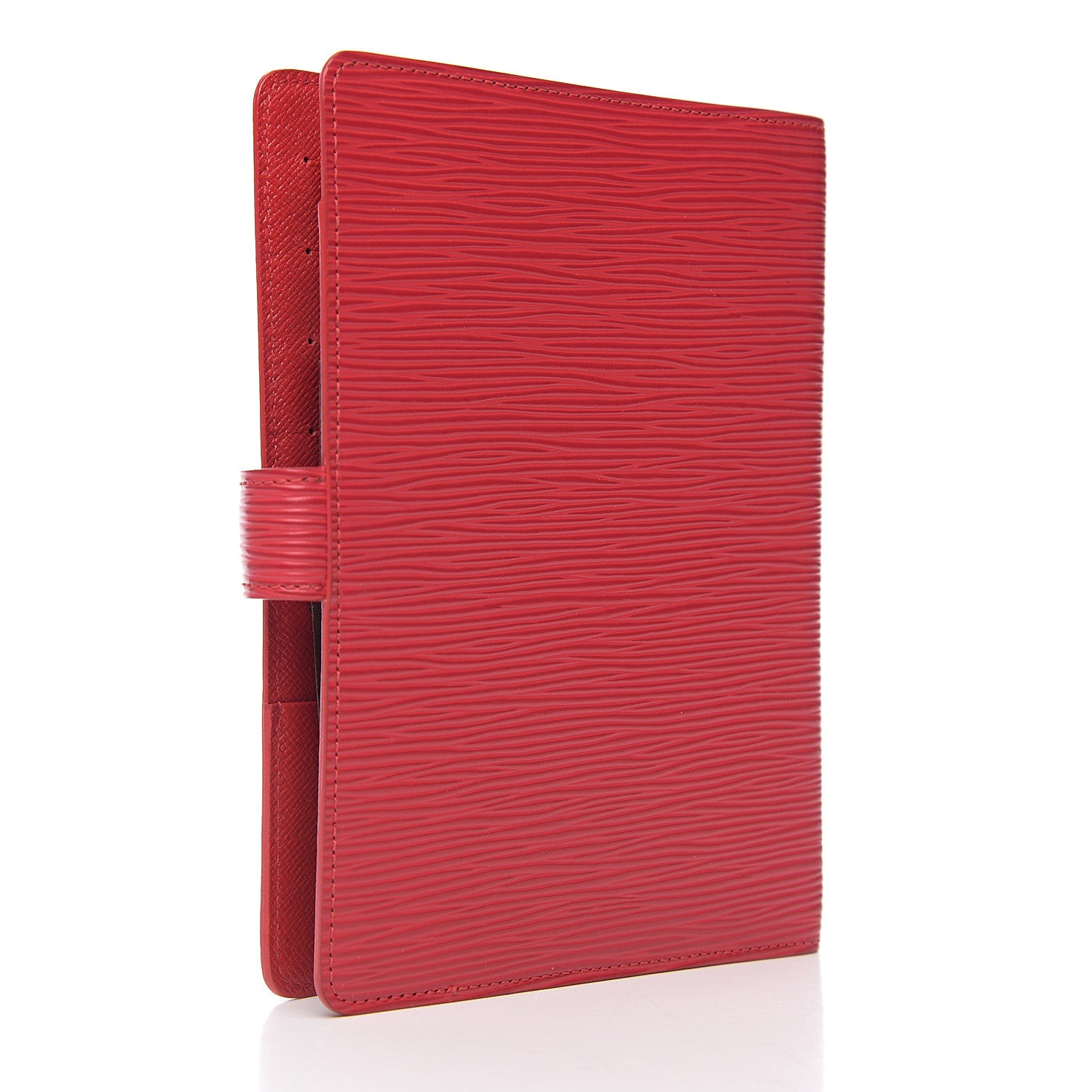 Louis Vuitton Epi Medium Ring Agenda Cover Rouge 2 of 5