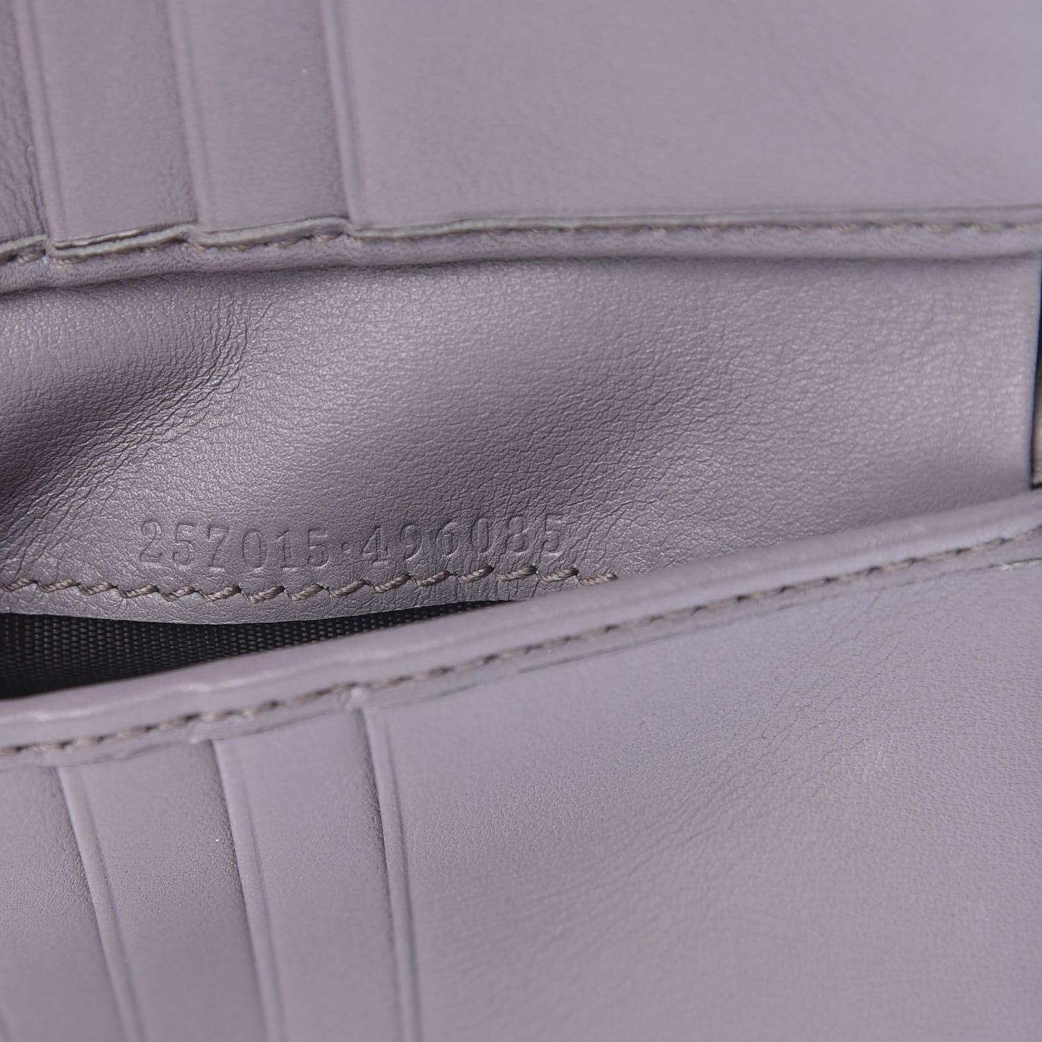 Gucci Monogram Dice French Flap Wallet Lavender 8 of 9