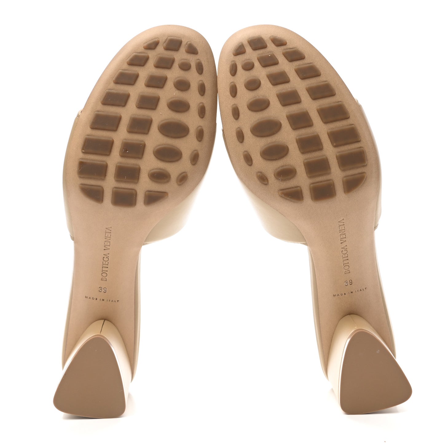 Vienna Calfskin The Band Mule Sandals 39 Cane Sugar