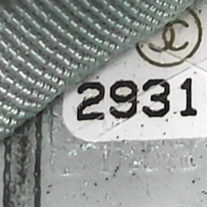 Chanel Patent Quilted Small Cosmetic Case Light Blue 7 of 8