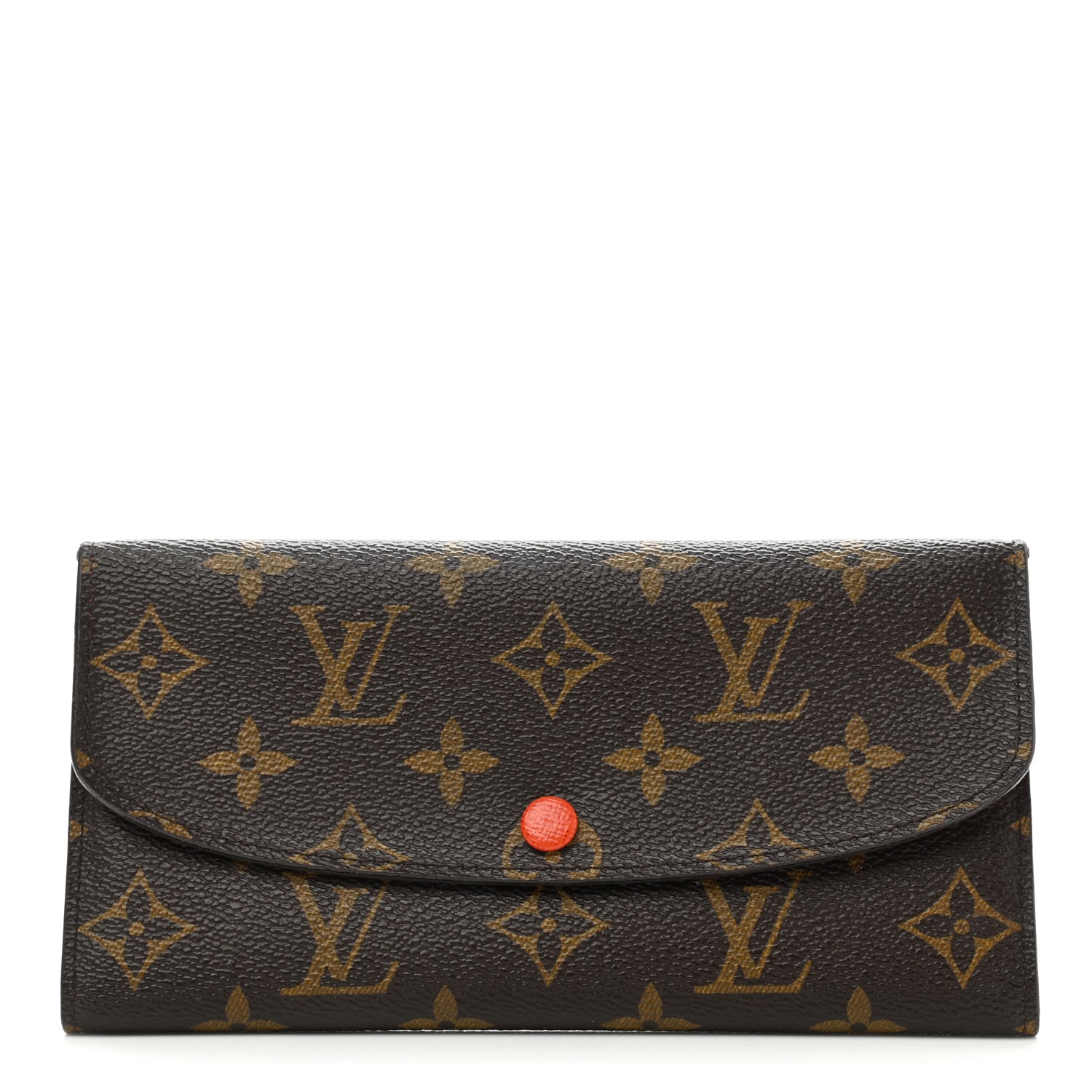 Louis Vuitton Monogram Emilie Wallet Piment 1 of 7