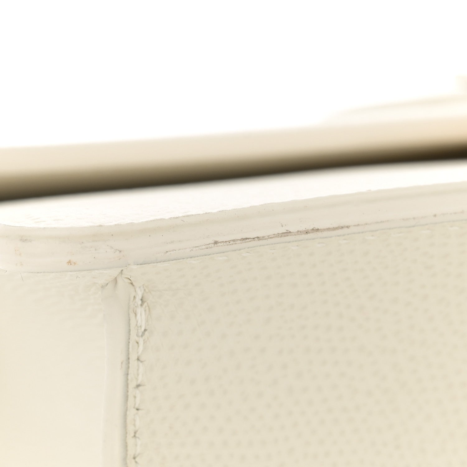 Christian Dior Grained Calfskin 30 Montaigne Flap Bag White 13 of 13
