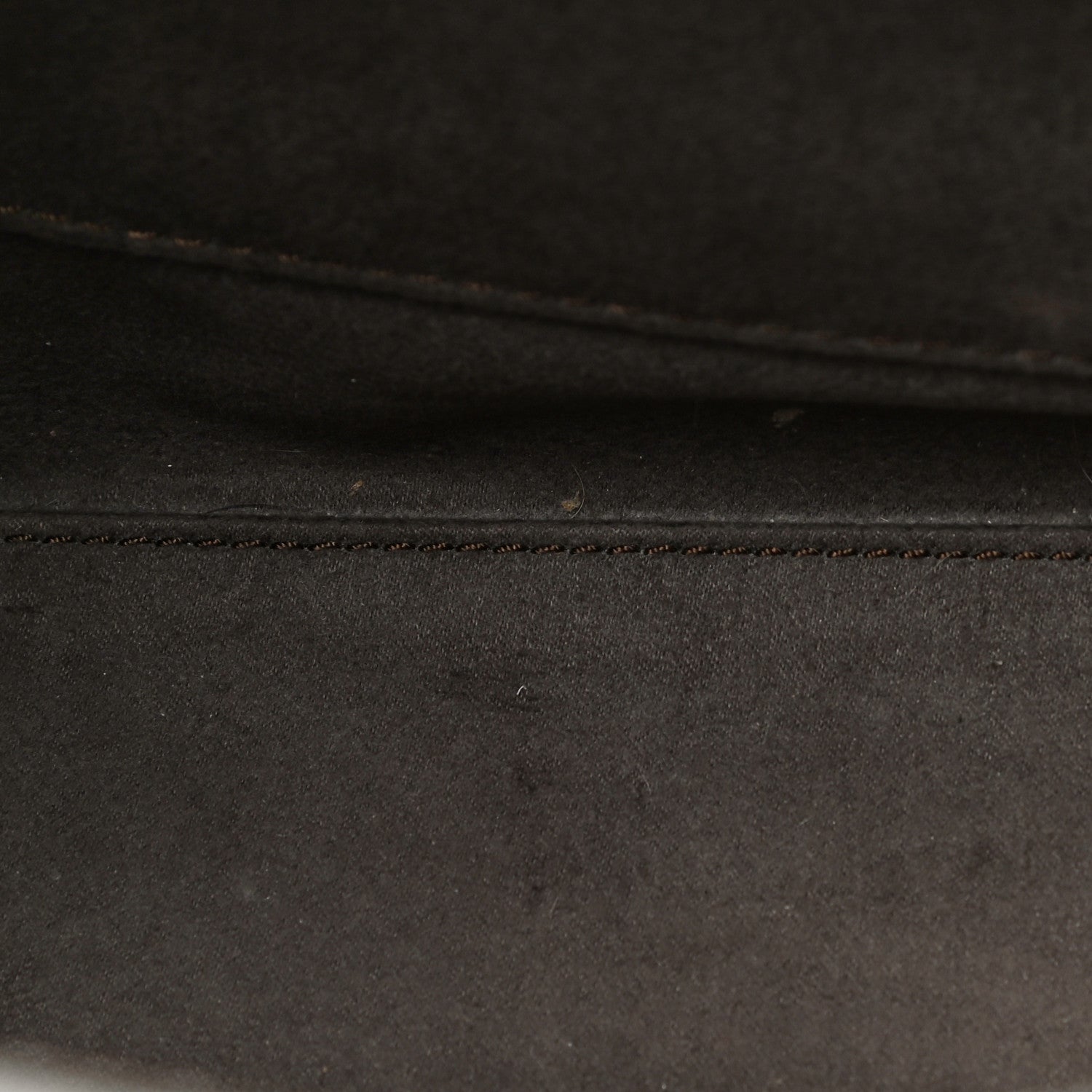 Celine Drummed Calfskin Nano Luggage Souris 10 of 15
