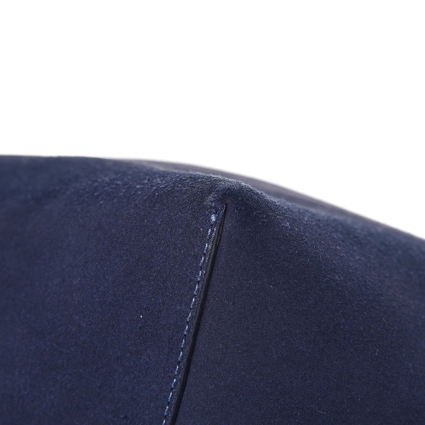 Suede Bucket Bag Blu