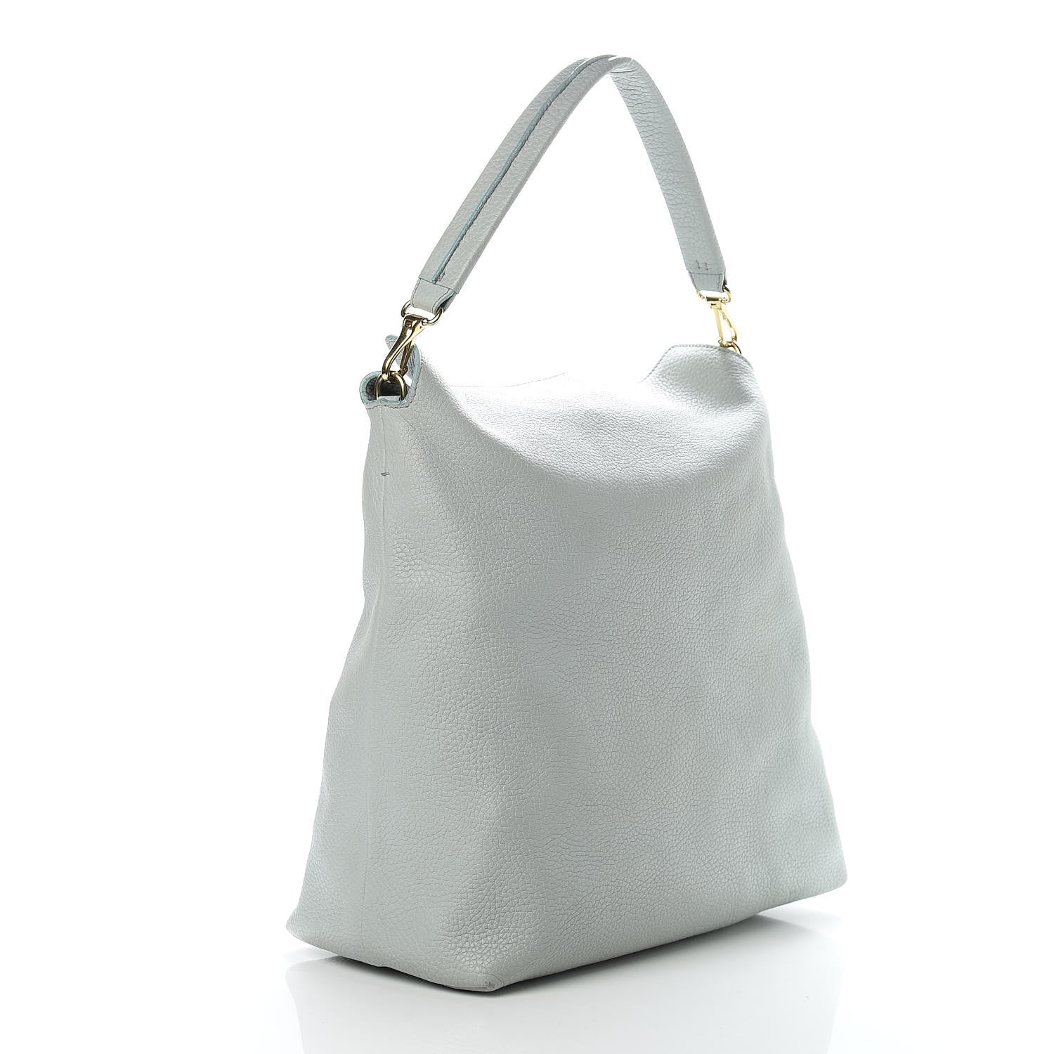 Burberry Grainy Calfskin Medium Cale Hobo Sky Blue 3 of 19